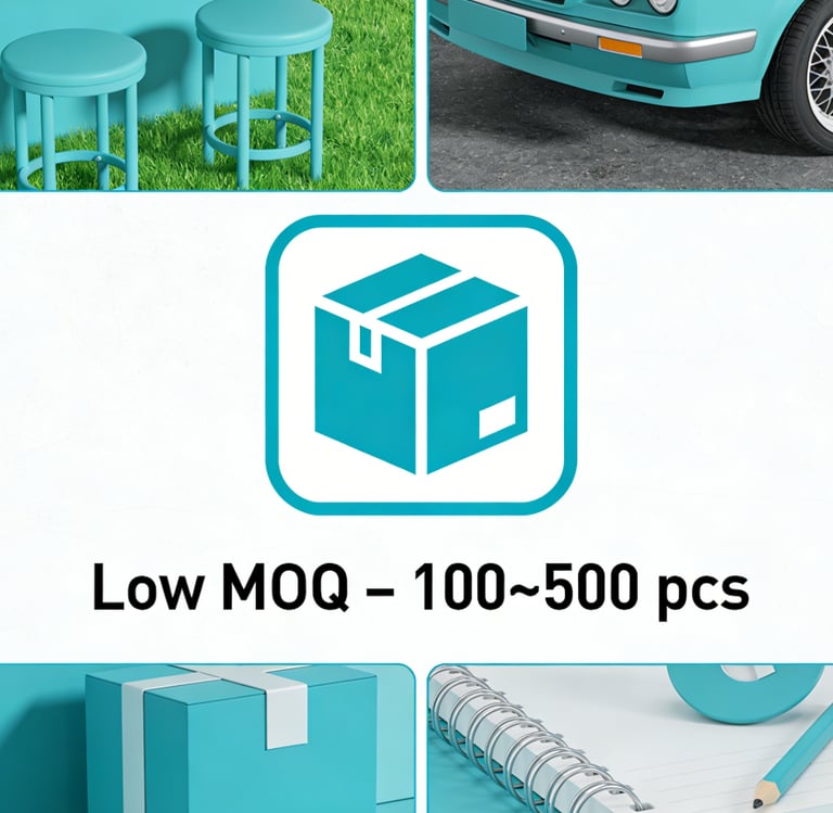 Low MOQ backpack customization from 100 to 500 pieces, ideal for small business and brand startups