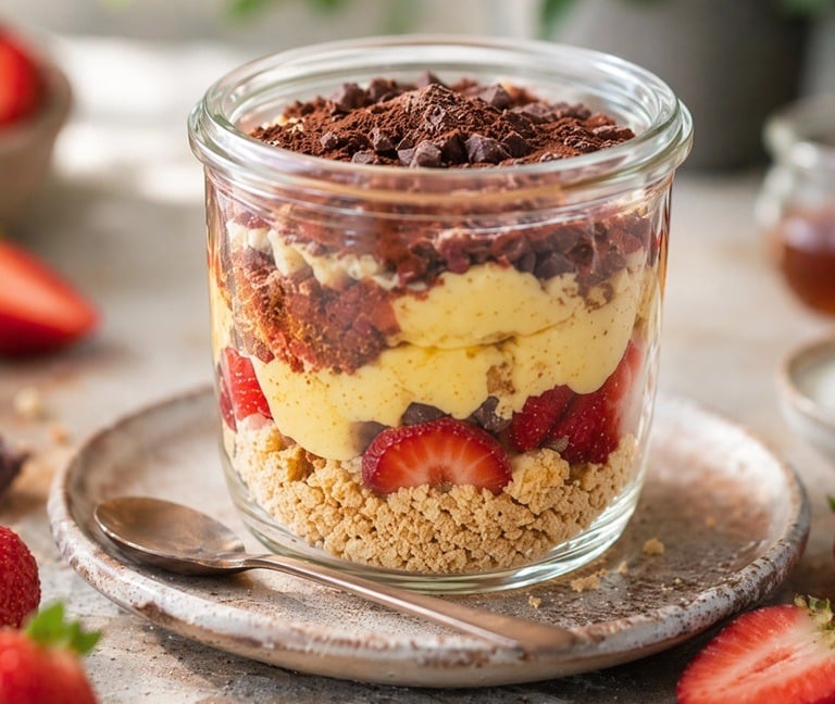 Dolce Vegano Cremoso alle Fragole