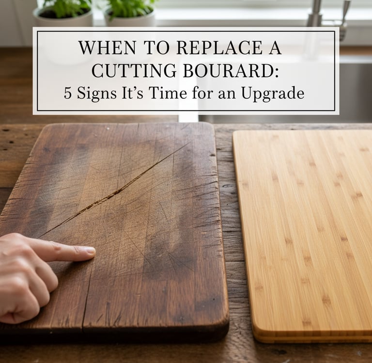 When to Replace a Cutting Board: 5 Signs It’s Time for an Upgrade