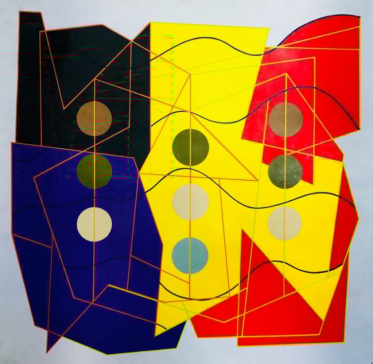 Nat Cross - Red, Yellow, Blue
