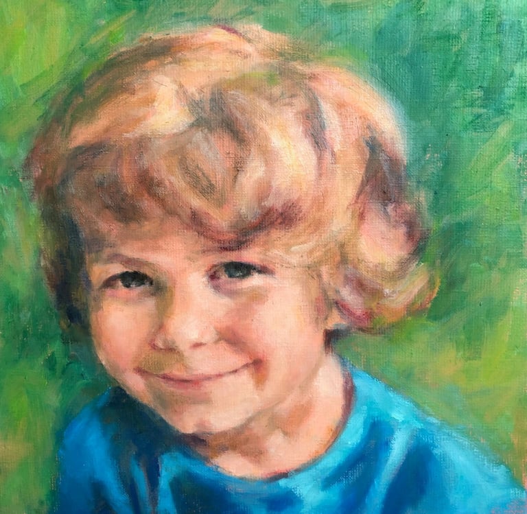 sybille ingold portraitiste enfant 1