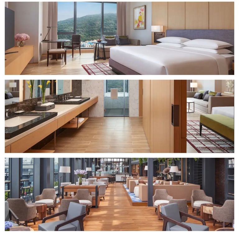 lobby furniture and bedrom set for haytt