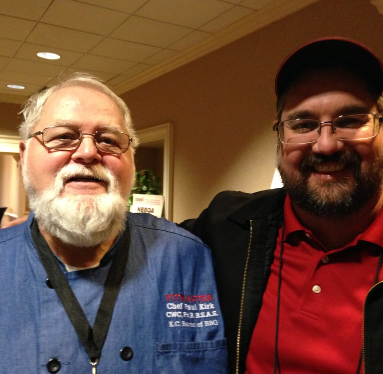James and Paul Kirk (Kansas City Baron of Barbecue) NBBQA Nashville 2015
