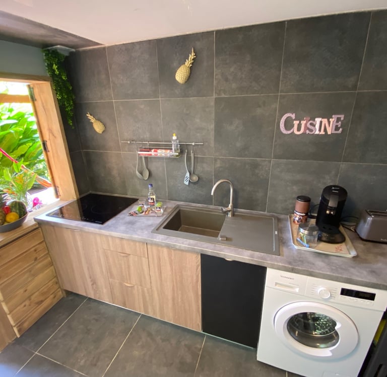 Vue sur la cuisine