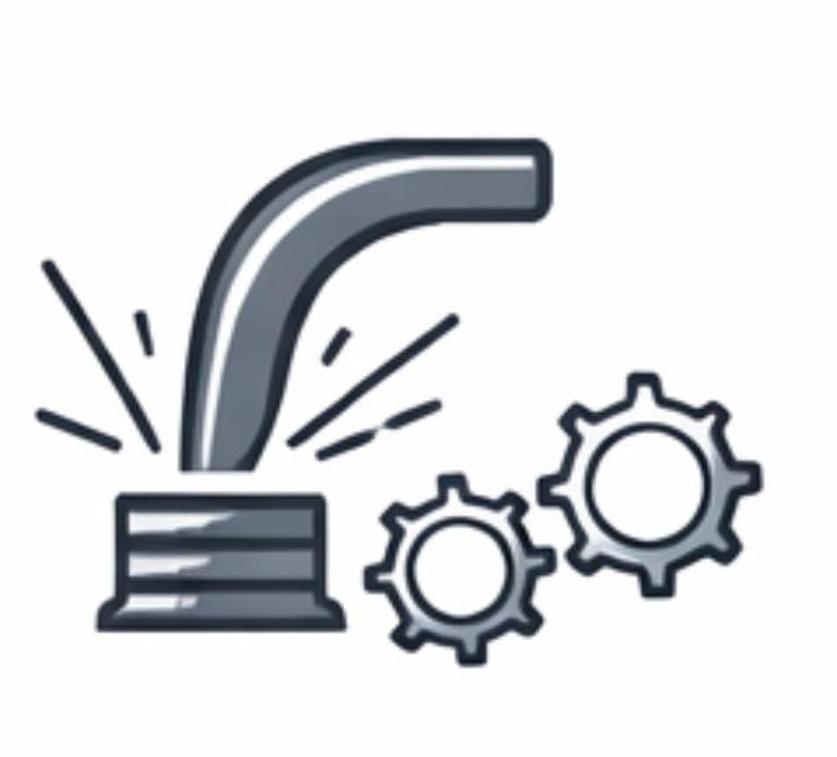 a phone with a broken phone in the middle of it