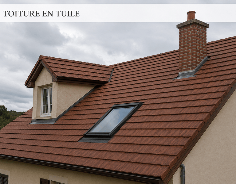 Pose professionnelle de tuiles plates pour une toiture durable