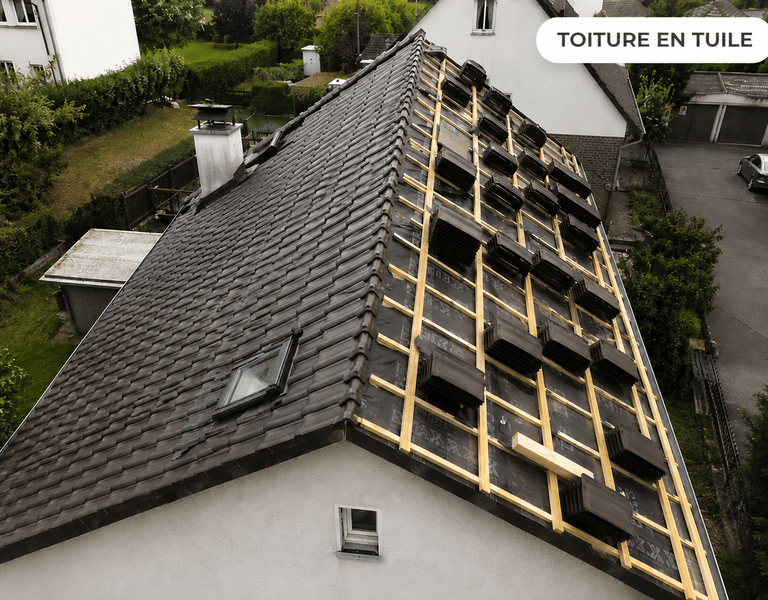 Prix et estimation d’une toiture en tuiles