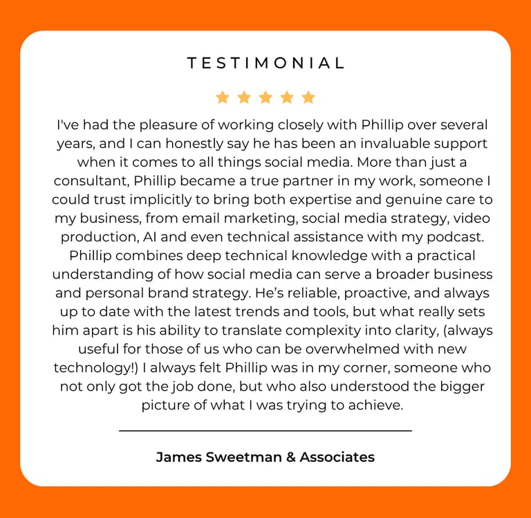 Testimonial Phillip Twyford