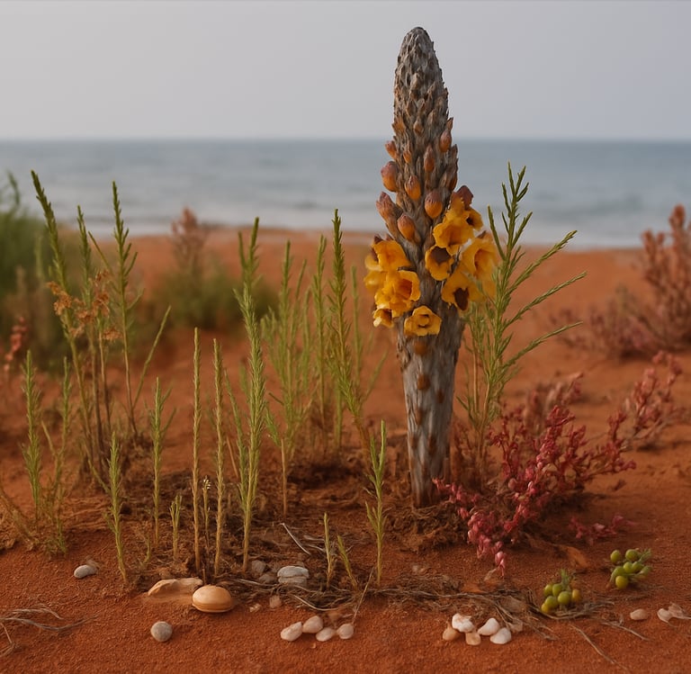 Professional photography of Arabian beach in spring made by Sebastian Brandt