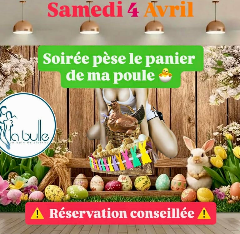 La Bulle Sauna soirée de Pâques