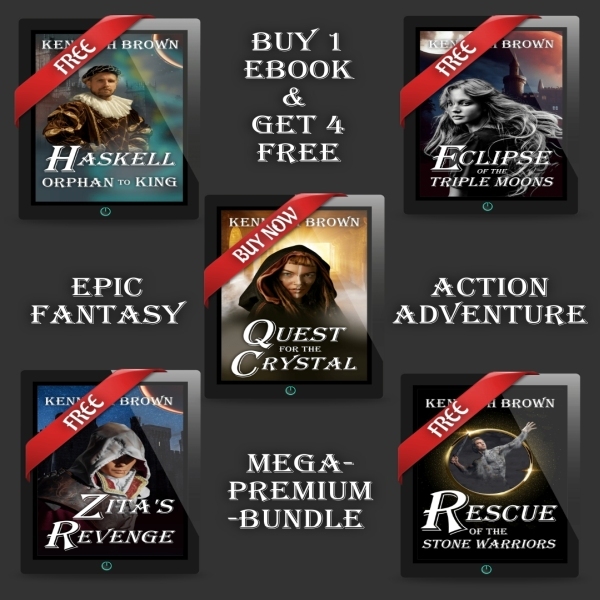 Buy 1 Action Adventure Fantasy eBook - Get 4 Free