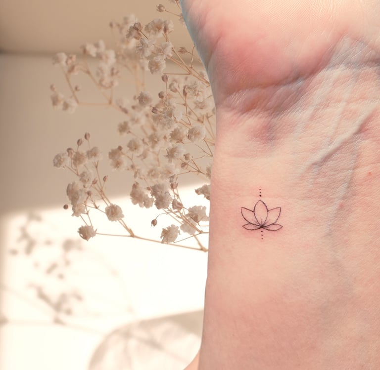 tattoo fin féminin inkorporée