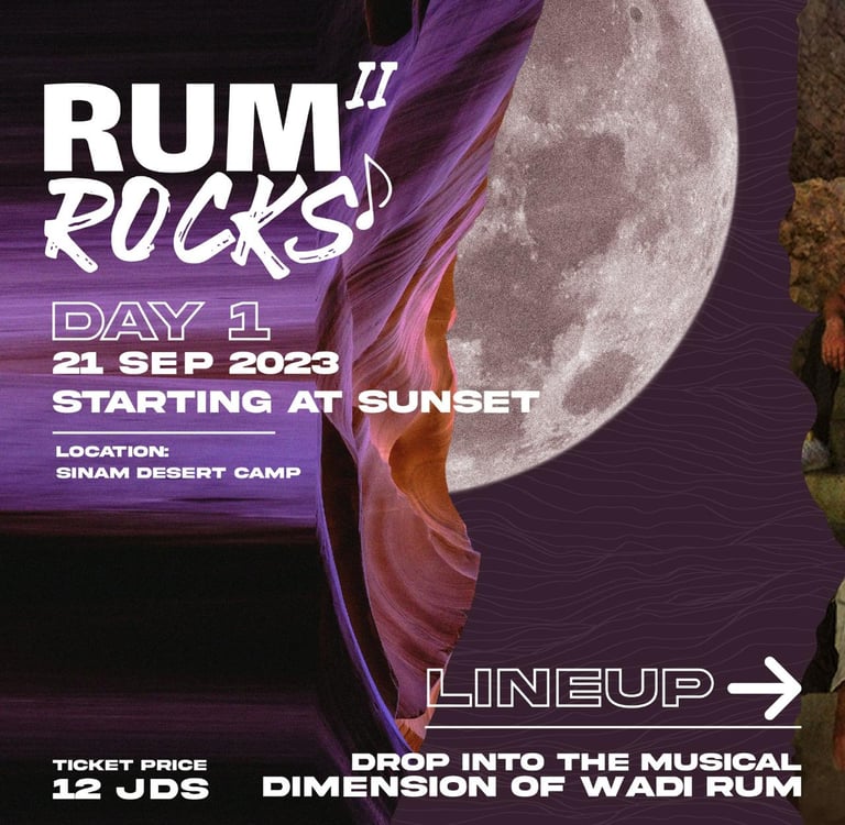 Social Media post Rum Rocks II