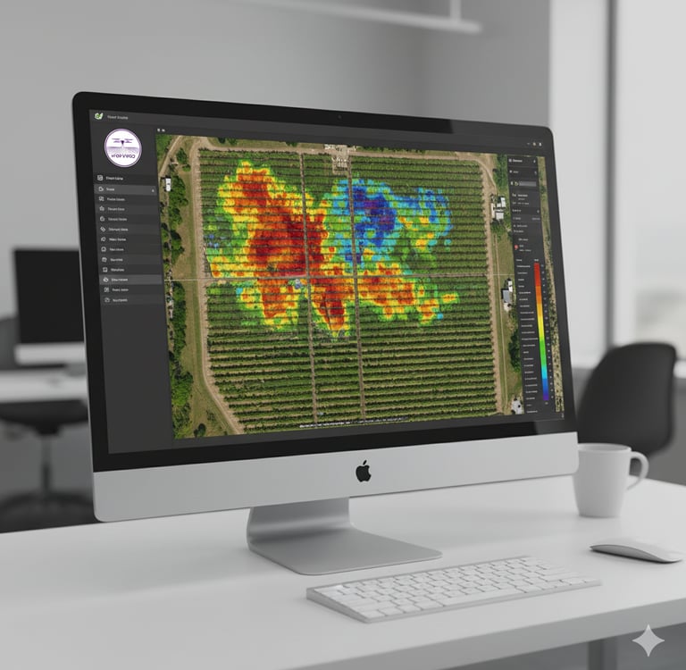 KWRYO, Análisis en computadora por espectometría