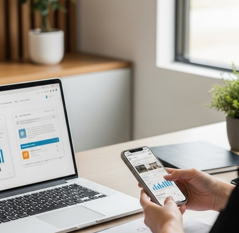 a real estate agent estimating broker cap calculations