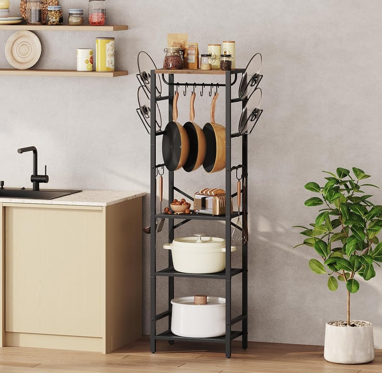 4-Tier Pots and Pans Rack