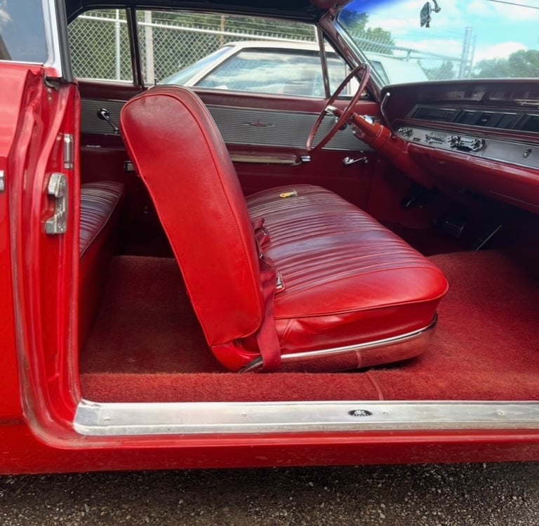 Classic car interior detailing deep clean Jackson Michigan