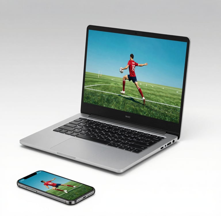 man on running field