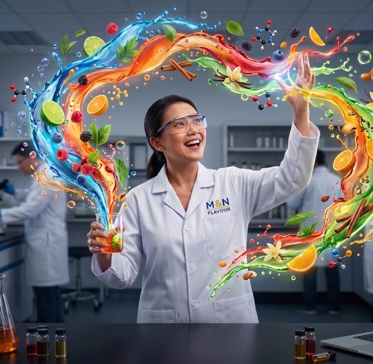 Flavour development supported by laboratory testing and application expertise