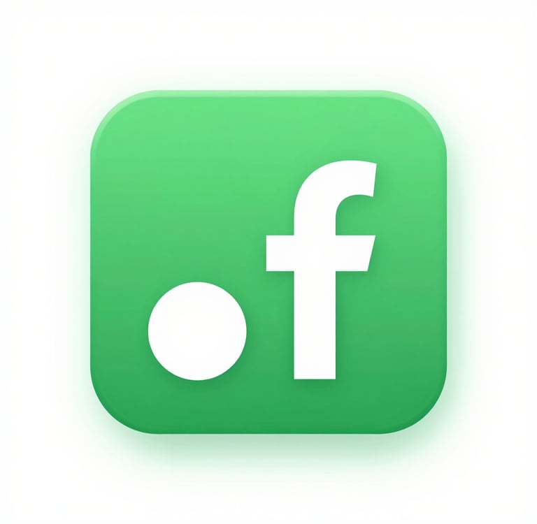 green and white apple logo