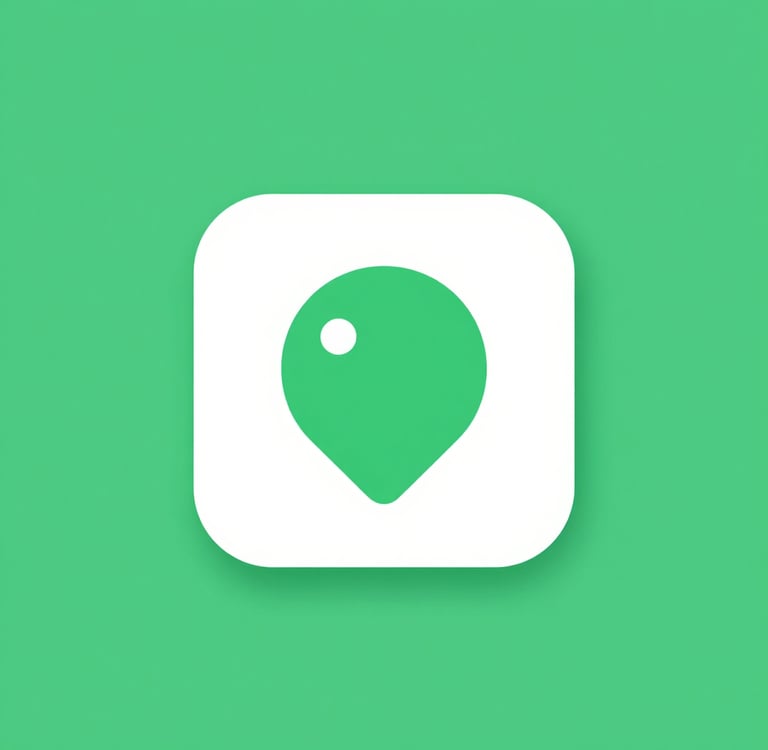 green and white apple logo