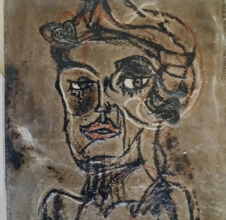 La Dame aux trois coeurs (carbone new teck de slimane Hamadache