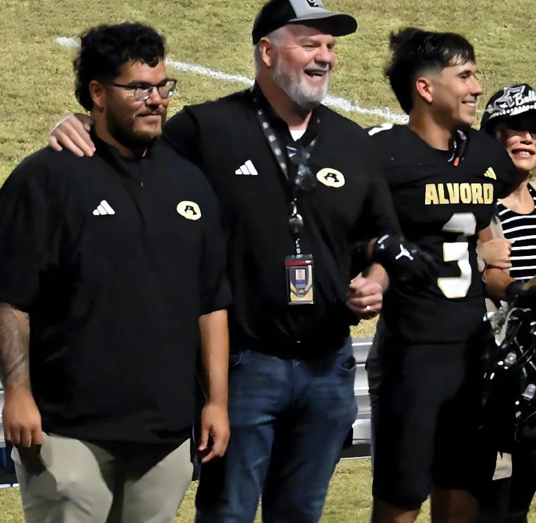 Dr. Randy Brown on the sidelines SIMRP Health & Wellness