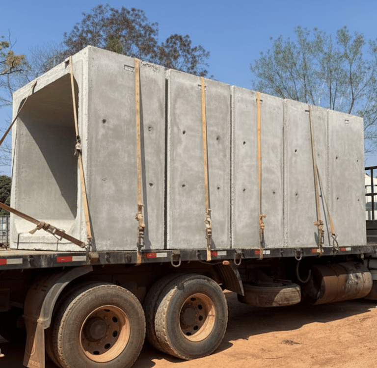 Aduela de concreto em MT - Grupo Traco