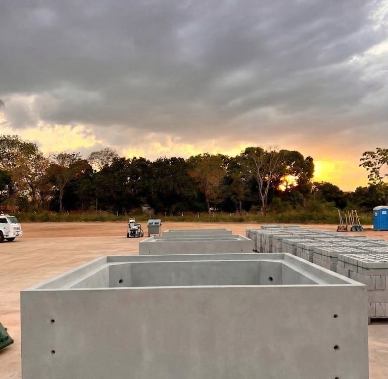 Aduela de Concreto 3x3 - Grupo Traço