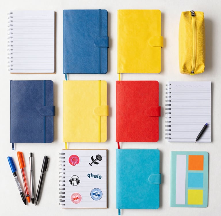 A cozy reading nook with a stack of beautifully wrapped book gifts and soft lighting.