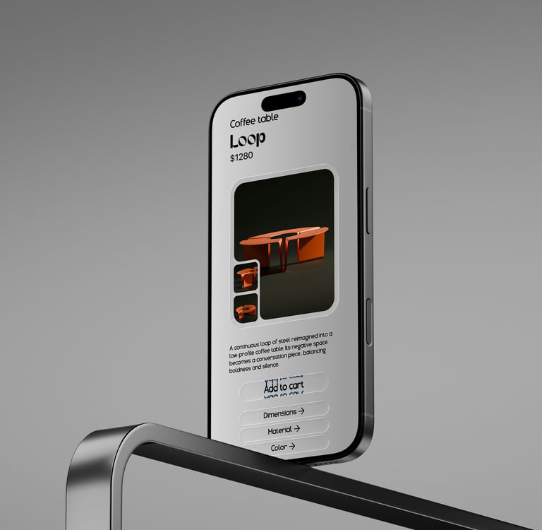 a phone with a picture of a cell phone