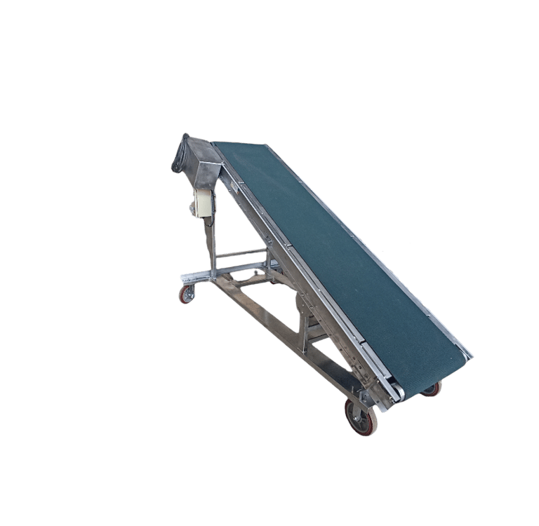 Banda transportadora industrial fabricada para mejorar la productividad y el flujo de materiales en