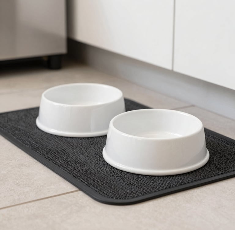 Person holding a small rabbit with carrots nearby