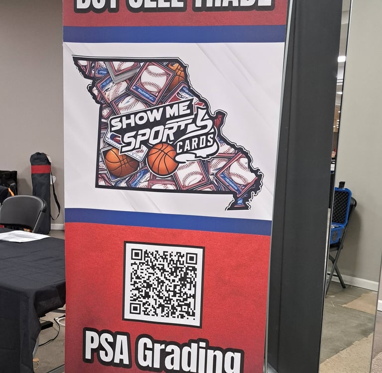 ShowMe SportsCards banner who PSA grading services