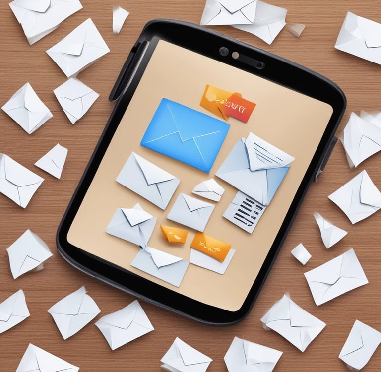 a woman sitting at a table with a lot of hair products