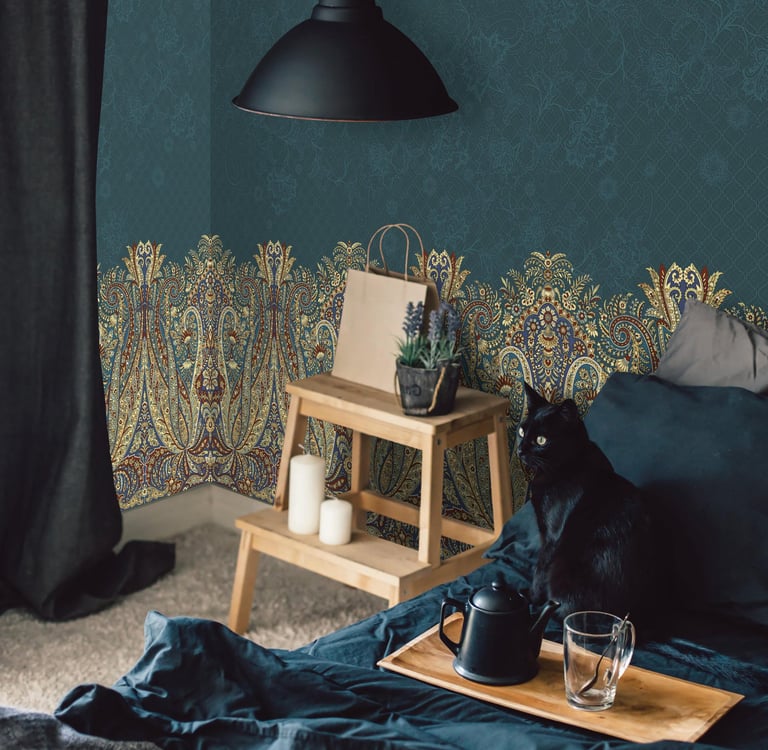 Cashmere wall design on Dimense Media Matt