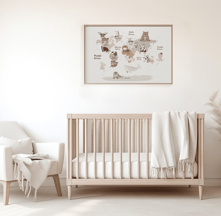 Bespoke paintable and printable textured wall decoration