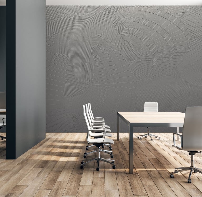DP-0009 wall design on Dimense Media Plus