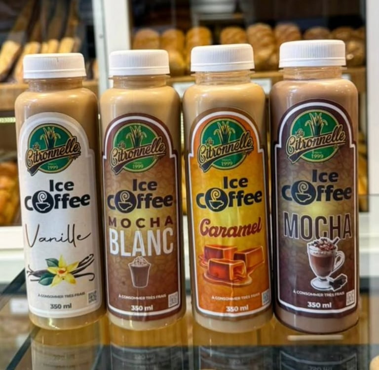 Cafés Glacés de La Citronnelle.