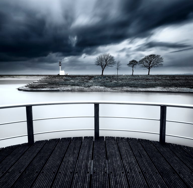 Seascape par David Keochkerian, longue exposition