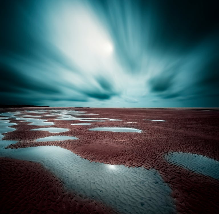 Seascape par David Keochkerian, longue exposition
