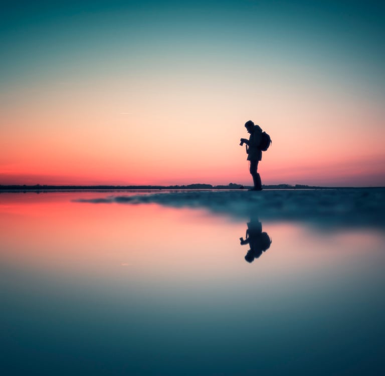 Seascape par David Keochkerian, longue exposition