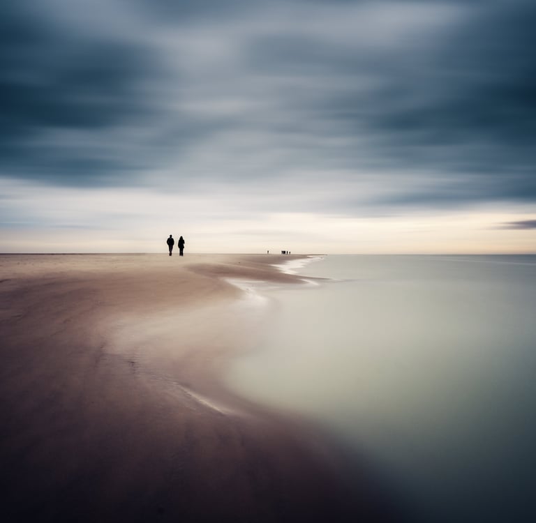 Seascape par David Keochkerian, longue exposition