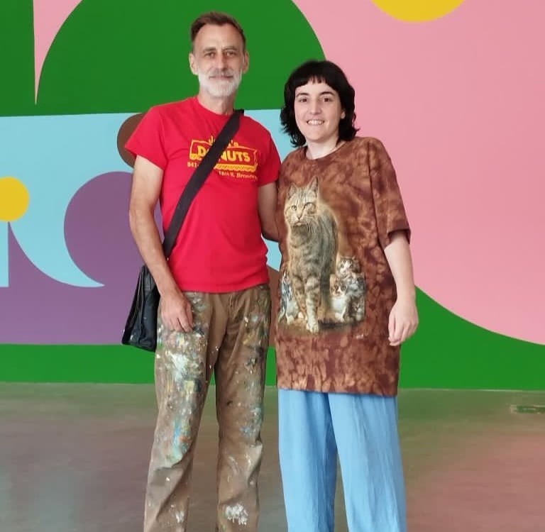 portrait Scott Pondrom Ad Minolta Contemporary Art Museum STL manifestacion pluriversal mural instal