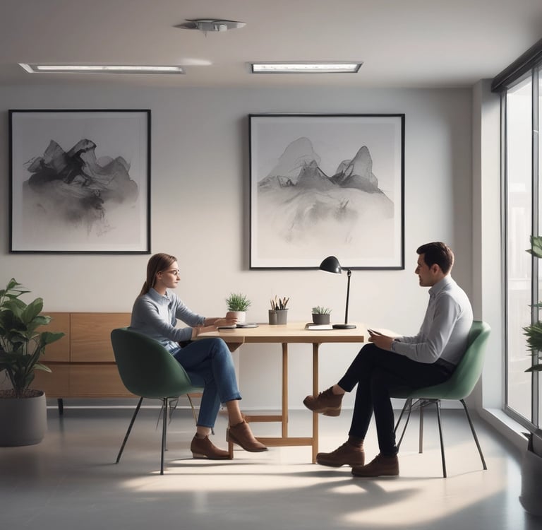 Bright living room with modern inventory