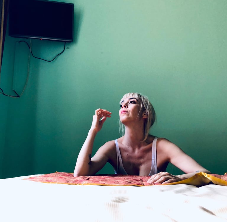 Francesca Bono's upcoming solo album, Crumpled Canvas