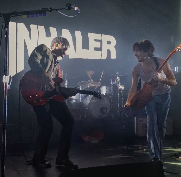 inhaler elijah hewson u2 indie rock band music concert review