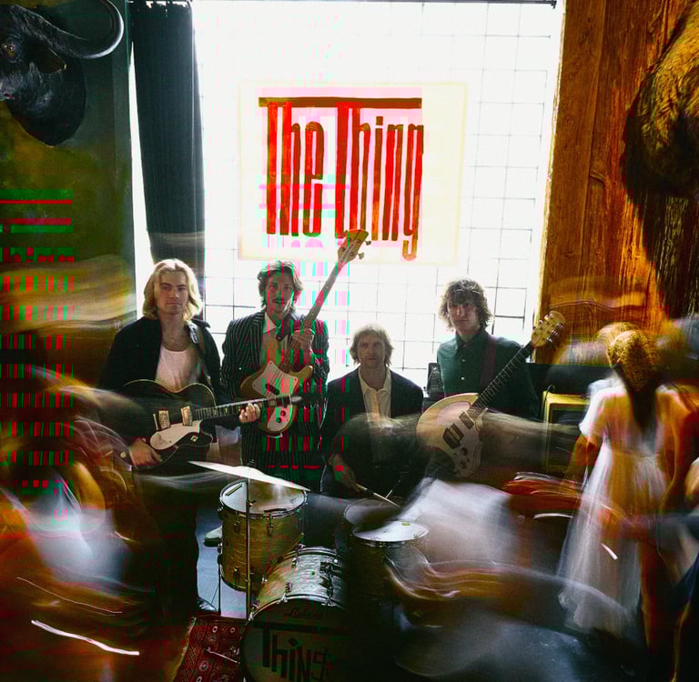 NYC rock collective The Thing returns with their raw, fully analogue self-titled third album