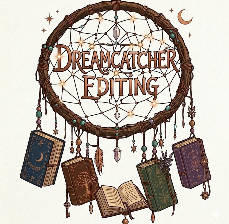 Freelance editing company logo