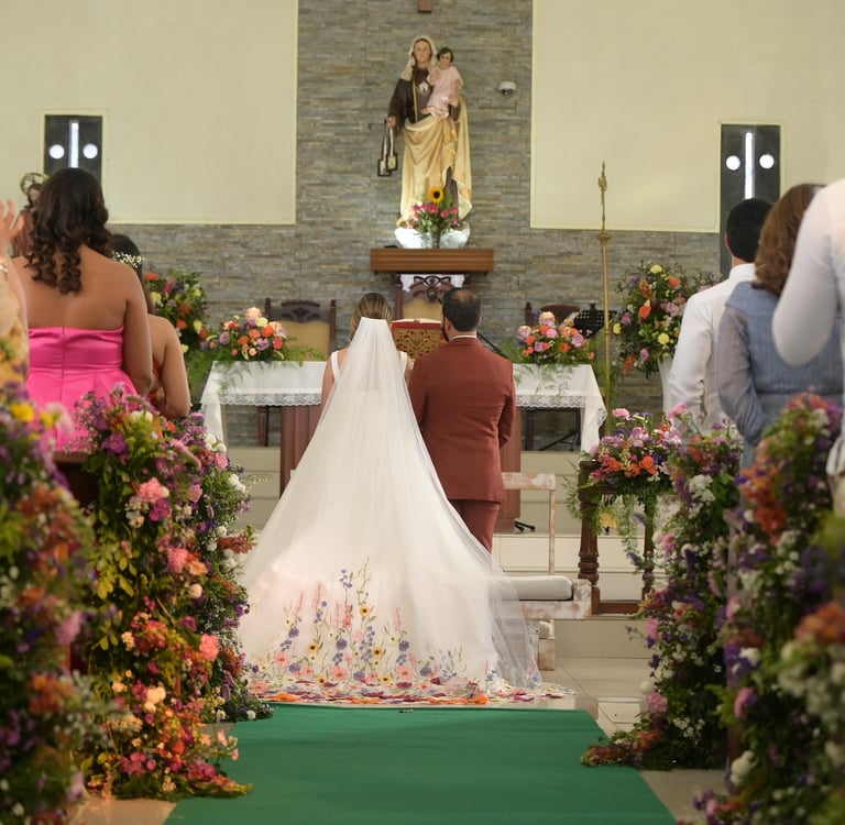 Parroquia Maria Auxiliadora en Jarabacoa. Foto: Misael Bencosme